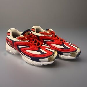 [M10.5] FILA Sneakers || RED / BLUE / GOLD / WHITE